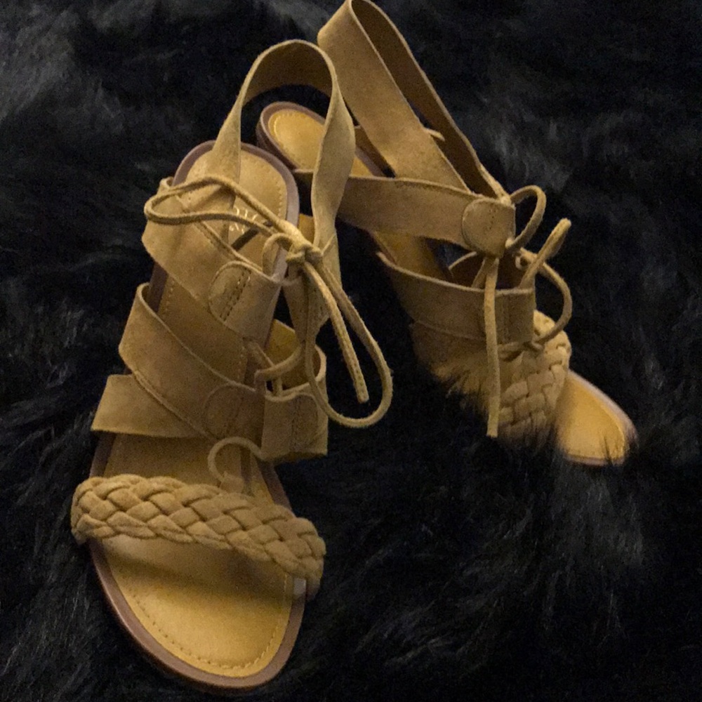 💛Lace up Franco Sarto Sandals💛 - Picture 2 of 2